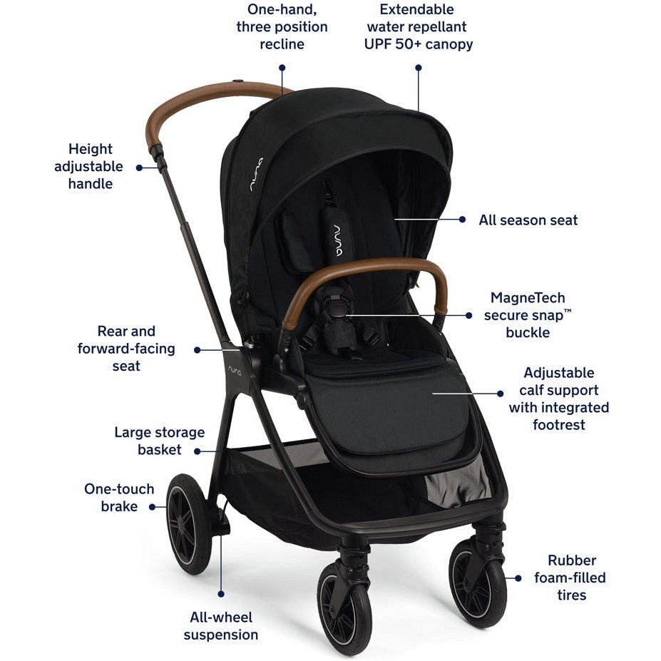 Nuna Triv Next Stroller - Bellini Baby and Teen Furniture